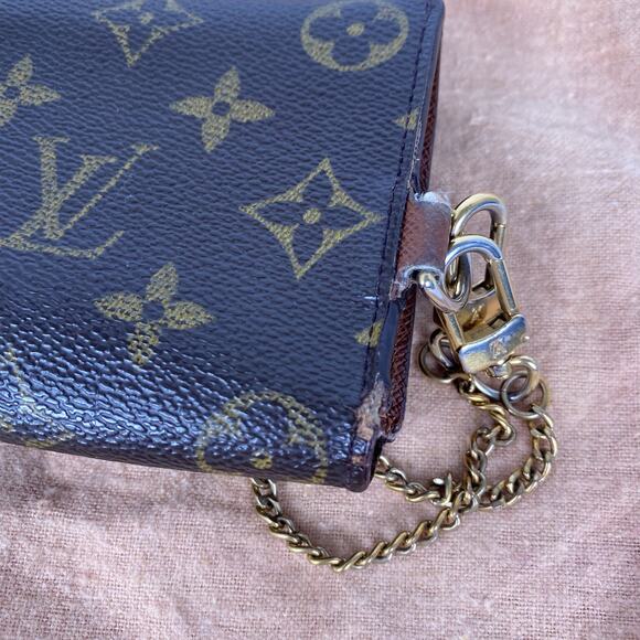 LOUIS VUITTON Portefeuille Accordion Long Wallet Monogram Brown - Picture 11 of 11